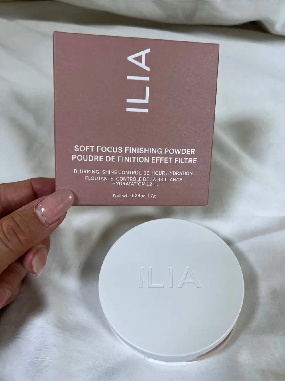 NEW ILIA Soft Focus Finishing Powder Medium Translucent 7g Talc-Free Blur
